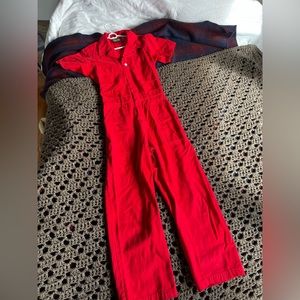 Big Bud Press Jumpsuit Medium red